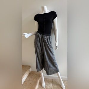 ALISTAIR TRUNG Linen Kerala Pant Skirt Size 3, Gray